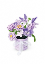 Pipe cleaner DIY flower set