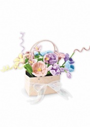 Pipe cleaner DIY flower set