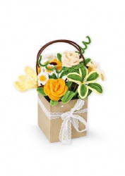 Pipe cleaner DIY flower set