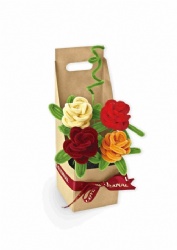 Pipe cleaner DIY flower set