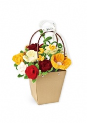 Pipe cleaner DIY flower set
