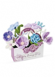 Pipe cleaner DIY flower set