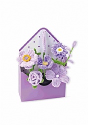 Pipe cleaner DIY flower set