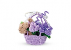 Pipe cleaner DIY flower set