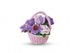 Pipe cleaner DIY flower set