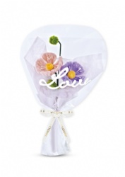 Pipe cleaner DIY flower set