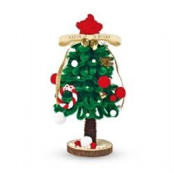 Pipe cleaner DIY Christmas tree set