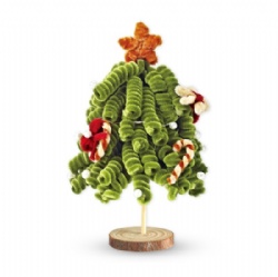 Pipe cleaner DIY Christmas tree set