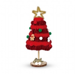 Pipe cleaner DIY Christmas tree set
