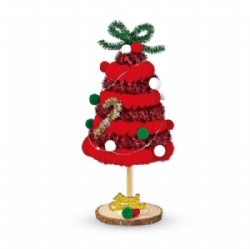 Pipe cleaner DIY Christmas tree set