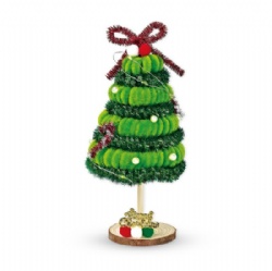 Pipe cleaner DIY Christmas tree set