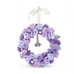 Pipe cleaner DIY Christmas wreath set