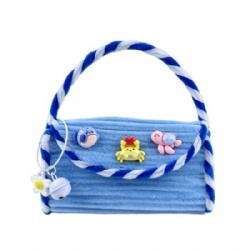 Pipe cleaner DIY fluffy bag set
