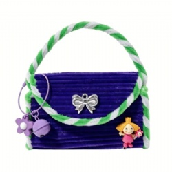 Pipe cleaner DIY fluffy bag set