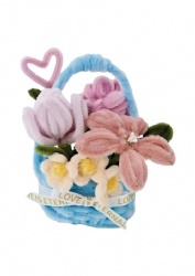Pipe cleaner DIY flower set