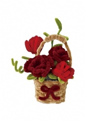 Pipe cleaner DIY flower set