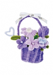 Pipe cleaner DIY flower set