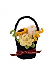 Pipe cleaner DIY flower set